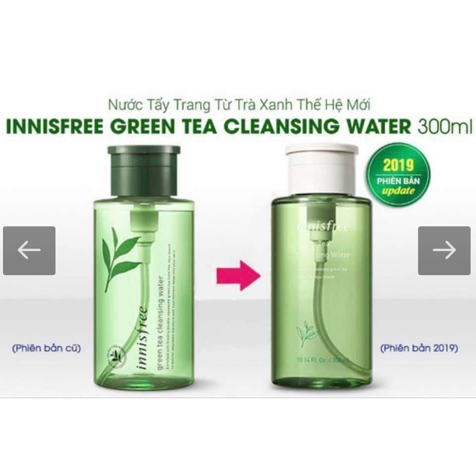 Nước tẩy trang Innisfree Green Tea Cleansing Water 300ml