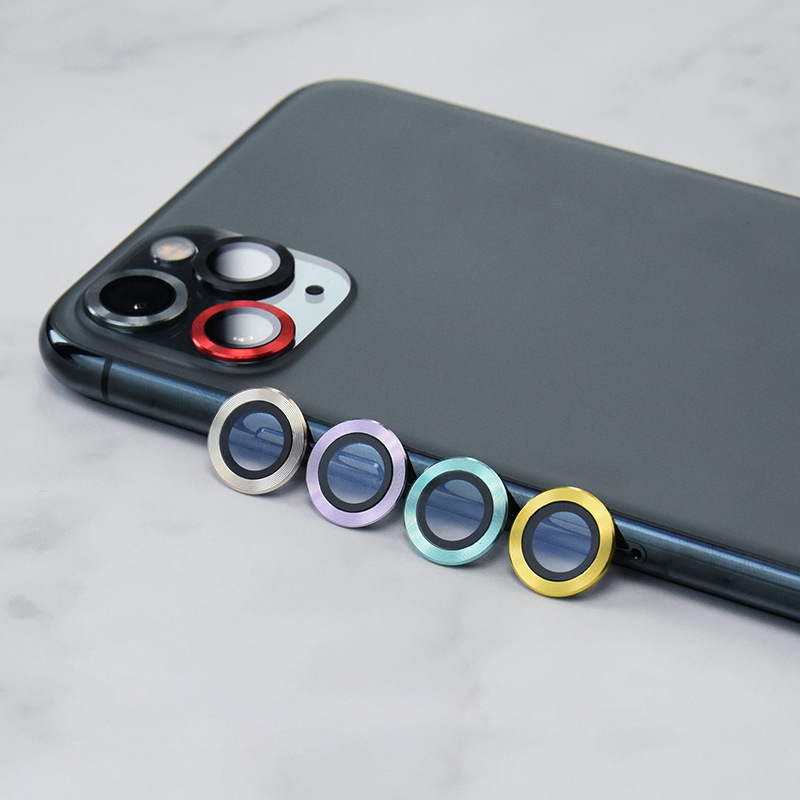 Vòng Kim Loại Bảo Vệ Toàn Vẹn Ống Kính Máy Ảnh Cho Apple 11 11pro