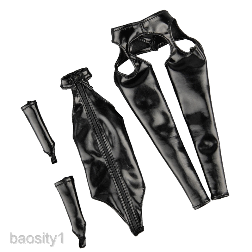 [Baosity1] 1: 6 Đai Nịt Bụng Màu Đen Phụ Kiện Cho Mô Hình Nhân Vật Phicen CG CY Girl 12 &quot;
