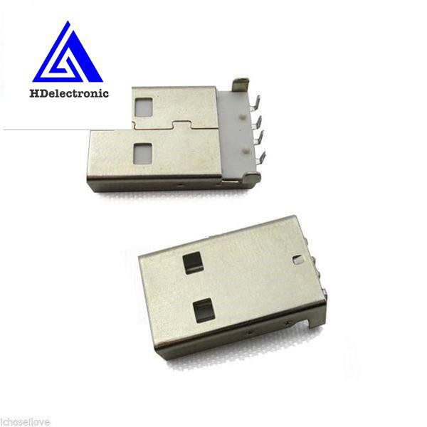 USB A DIP, SMD, 180