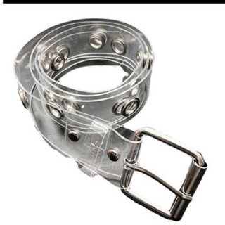 THẮT LƯNG TRONG SUỐT - MÀU TRẮNG ĐỤC LỖ