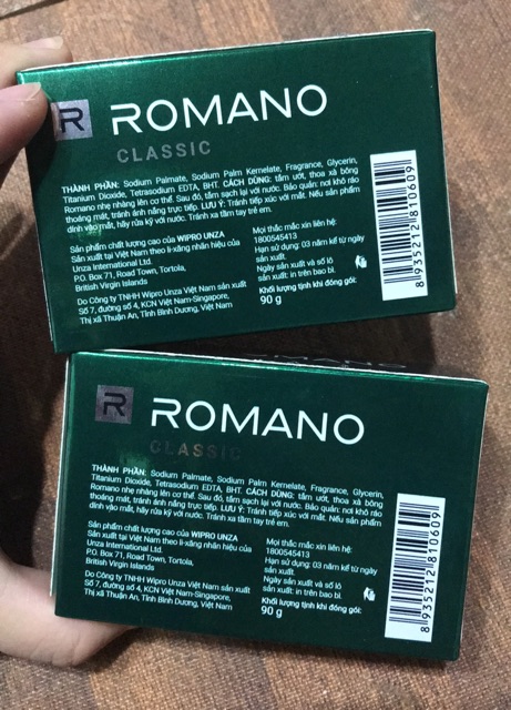 Combo 2 Xà Phòng Romano Classic (90g x 2) | BigBuy360 - bigbuy360.vn
