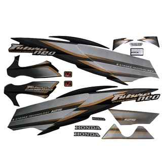 Bộ tem xe Future Neo màu đen xám