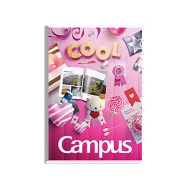 Vở kẻ ngang Campus Gift 80/120/200 trang 17,9x25,2cm KOKUYO