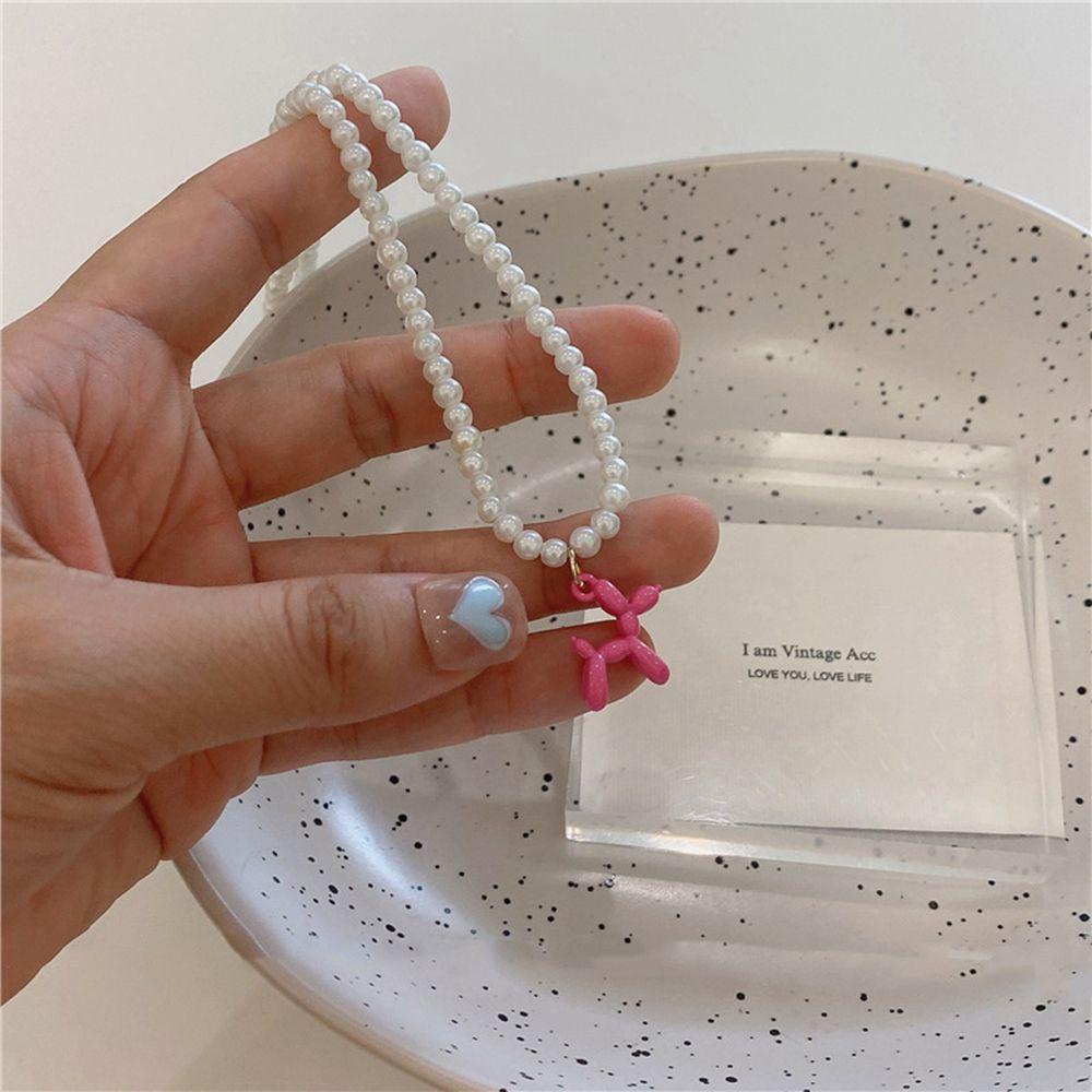 Vòng cổ Đính Hạt Hình Động Vật Đơn Giản Phong Cách VANES1