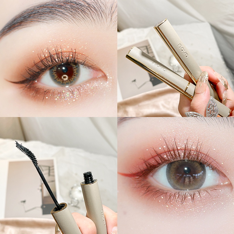 Mascara Làm Dài Dày Và Cong Lông Mi Tự Nhiên Không Thấm Nước Và Mồ Hôi NOVO NO.5493