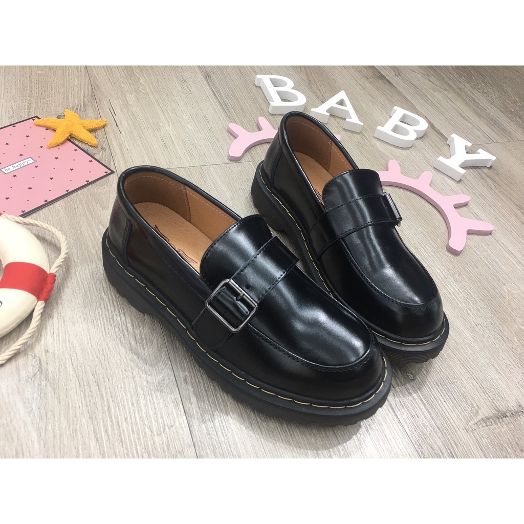 Giày Bốt Nữ Cổ Thấp, Boot Cổ Thấp Phong Cách Hàn Quốc Cao Cấp (Black) G02
