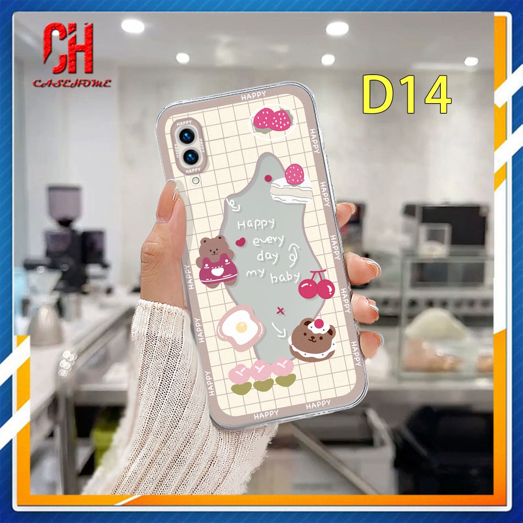 Ốp Điện Thoại Tpu Mềm Hình Gấu Thỏ Cho VIVO Y12S Y12 Y20 Y15S Y91C Y21 2021 Y21A Y21T Y30 Y21S Y20S Y12i Y01 Y91 Y30i Y93 Y95 Y15 Y17 Y50 V21 V23E Y75 T1 Y55 Y75 Y16 Y53S Y51 2020 Y51A Y33T Y10 Y33S Y1S Y11 Y31 Y20i Y91i Y90 Y51S Y12A Y33 Y11S Y30G