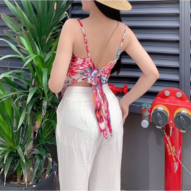 ÁO YẾM THỔ CẨM ĐỎ - AO0675