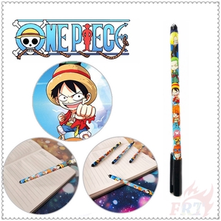 ☠ Bút Gel Họa Tiết Anime One Piece Q-1 Dễ Thương ☠ 1 Bút Mực Nước Cho Văn Phòng Và Trường Học