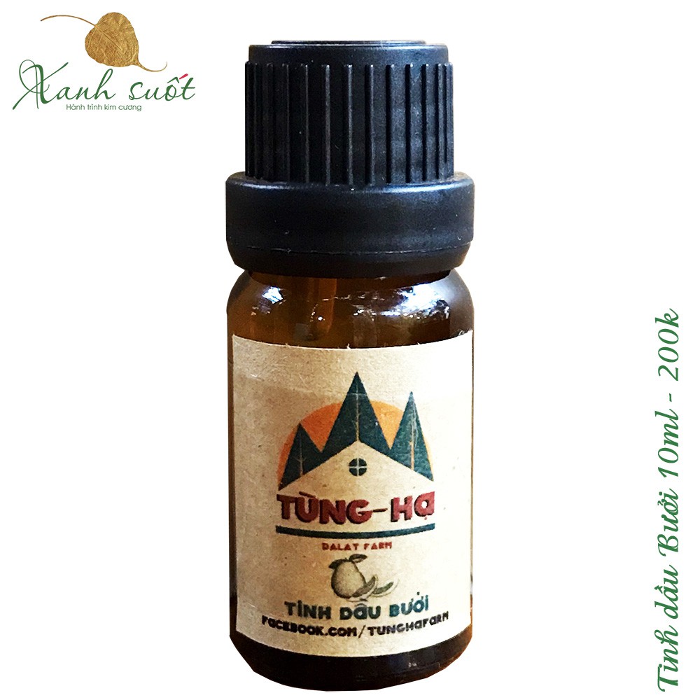 [Tùng Hạ Farm] Tinh Dầu Bưởi Nguyên Chất 10ml-- Grapefruit Essential Oil 10ml- Kích thích mọc tóc và giảm cân hiệu quả