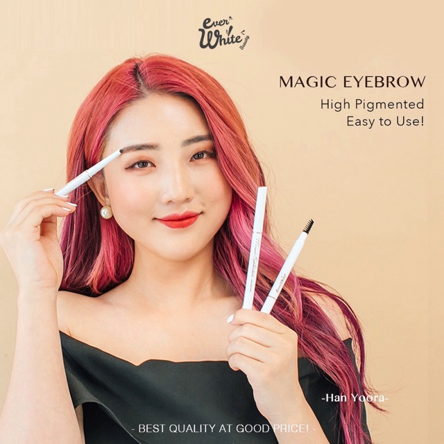 (hàng Mới Về) Bút Kẻ Lông Mày Màu Trắng Thần Kì Everwhite | BigBuy360 - bigbuy360.vn