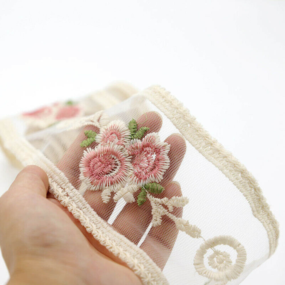 Ruy Băng Thêu Ren Trang Trí Dài 1 Yard