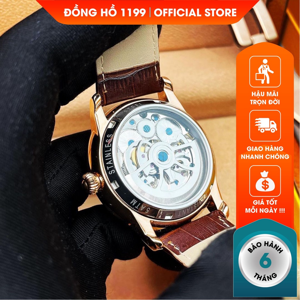 [QUÀ TẶNG] Đồng hồ cơ - Đồng Hồ Dây Da Nam Sang Trọng Lịch Lãm Bản Limited Chỉ Còn Vài Chiếc 5396.KL- 1199 Watches | BigBuy360 - bigbuy360.vn