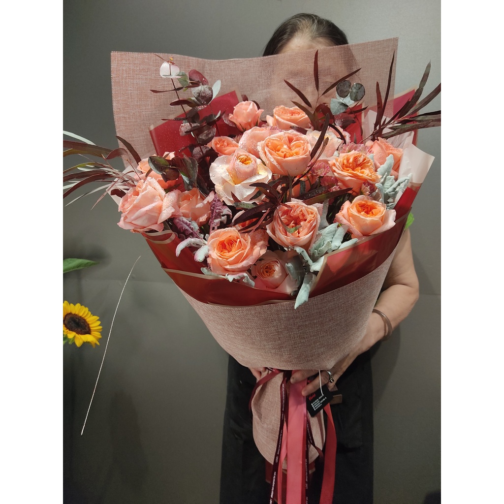 Hoa tươi ship Hà Nội/HOA SINH NHẬT BÓ HOA HỒNG