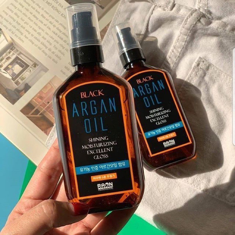 Tinh dầu dưỡng tóc BLACK ARGAN OIL RARA BEAUTY