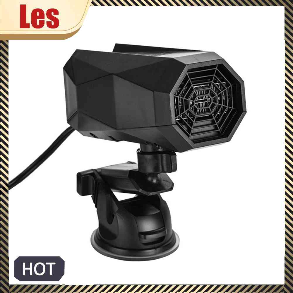Quạt Sưởi 2 Bánh Răng 12V / 24V Cho Xe Hơi