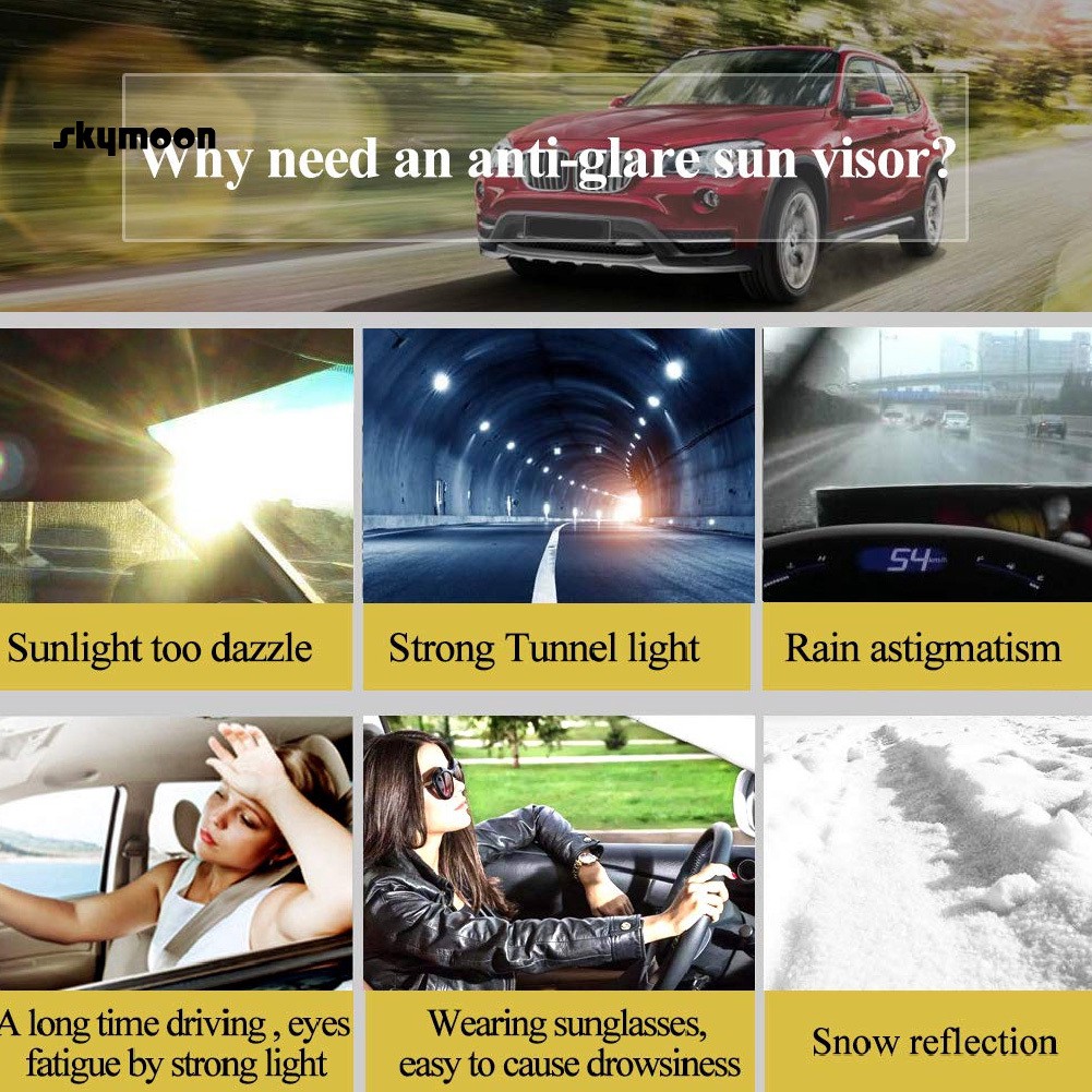 Tấm che nắng gắn kính chắn gió xe hơi chống tia UV tiện dụng bền bỉ