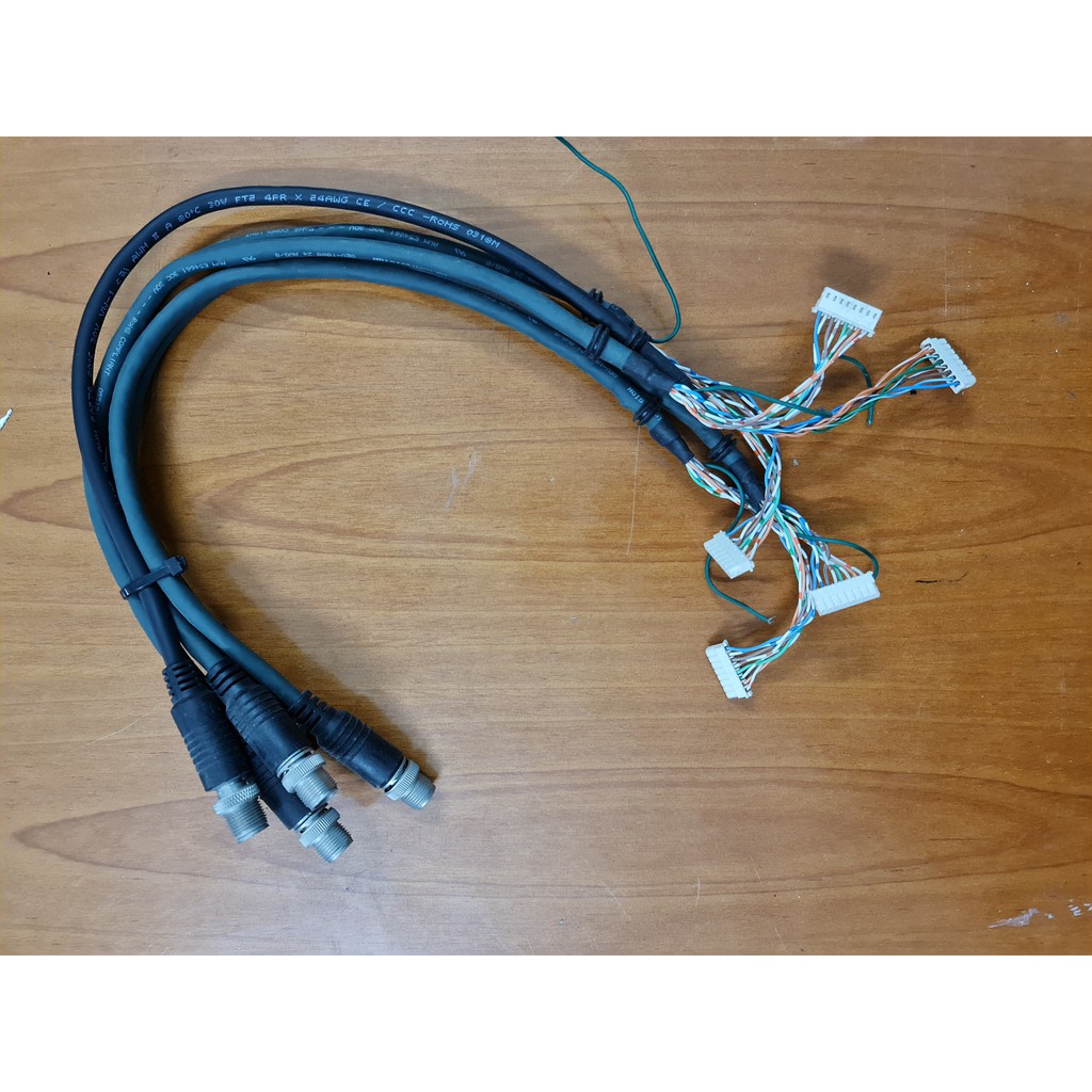 Cáp I/O cho camera COGNEX 8 chân đực