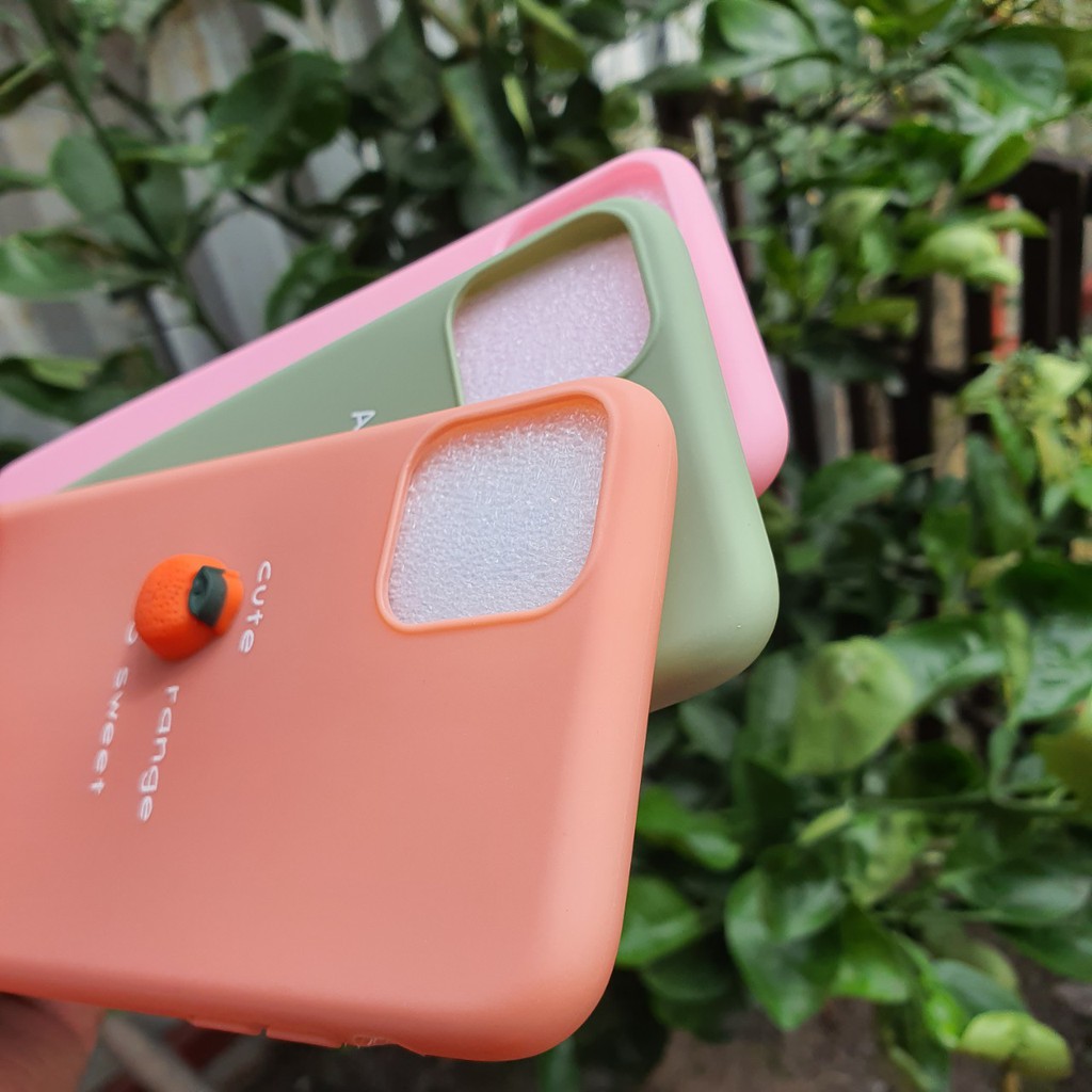 Ốp Trái Cây Nổi Realme C11 2021,C12,C15,C20,Realme 7,Realme 7 Pro,Realme C17,Realme 7i,Realme 8,Realme 8 Pro