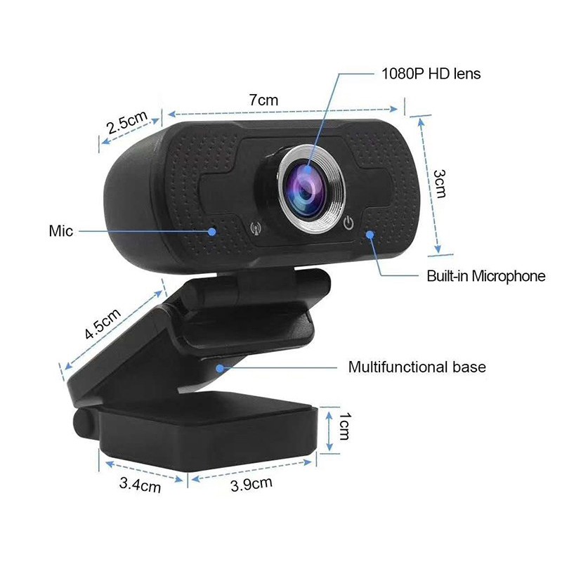 [Mã 1511ELSALE hoàn 7% đơn 300K] Webcam 1080p Full HD Cho Máy Tính | BigBuy360 - bigbuy360.vn