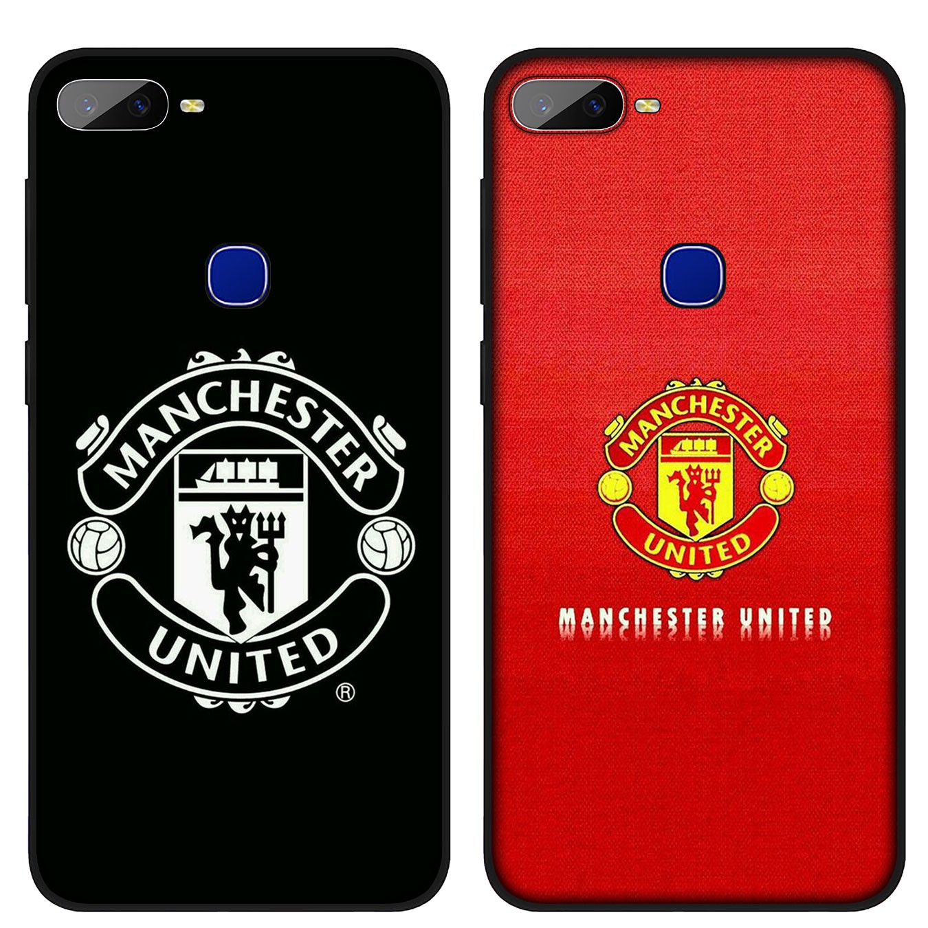 Ốp lưng điện thoại Silicone mềm cho Samsung Galaxy A10 A20 A30 A50 A21S A10S A20S A30S A50S hình Manchester United FC