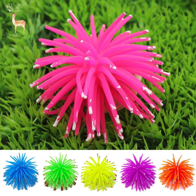 Mini Simulation Sea Urchin Ball Aquarium Fish Bowl Decoration