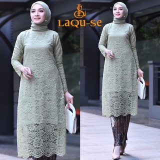 Image of Set Kebaya Tunik Brukat Modern Simple Terbaru Dress Kondangan Wanita New Collection By Laquse_kebaya2