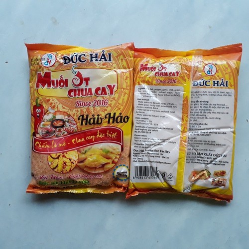 [Ảnh Thật+Video][Loại 1] Muối Ớt Chua Cay Đức Hải Gói 500g Chấm Thịt Gà, Hoa Quả Ngon Tuyệt