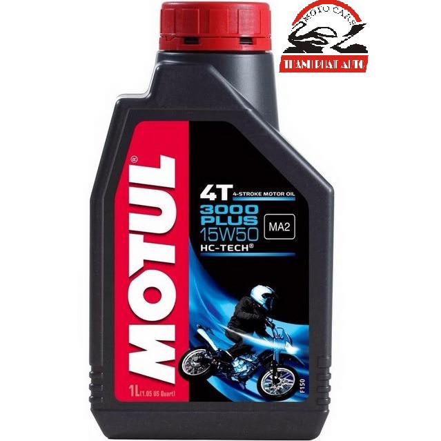 Nhớt cao cấp cho xe máy 4 thì Motul 3000 Plus 4T 20W50 1L