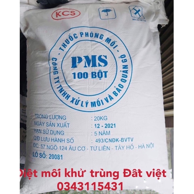 Thuốc trừ mối PMS 100 bao 20kg
