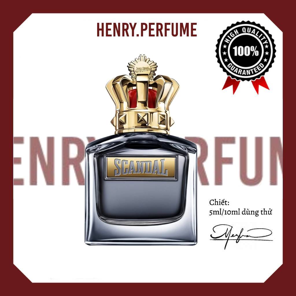 ⛅ Nước hoa nam Jean Paul Gaultier Scandal Pour Homme - 10ml  ®️