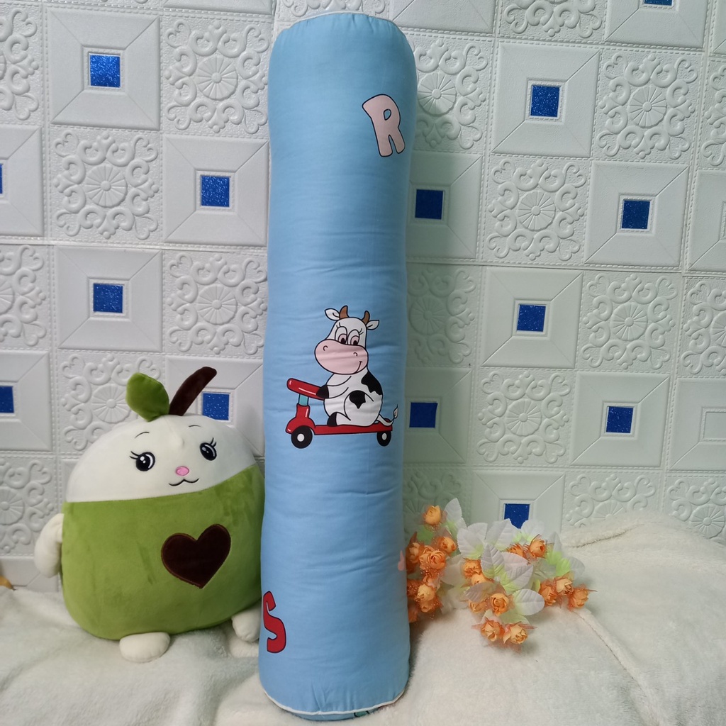 Vỏ Gối Ôm Cotton 100% Loại Đẹp, Vỏ Gối Có Khóa Kéo 30* 95cm, Vải Mềm Mịn, Thoáng Mát