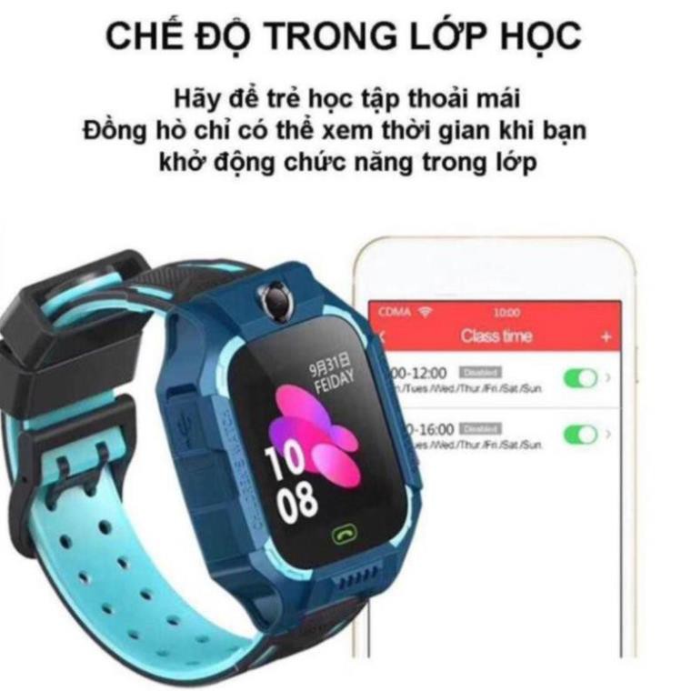 Đồng Hồ Thông Minh Z6 Dành Cho Trẻ Em Định Vị LBS Kid Có Sim Nghe Gọi Tiện Lợi Camera Đèn Màn Hình Cảm Ứng