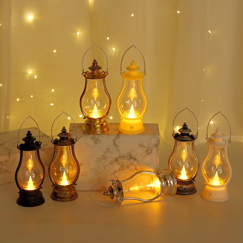 (livecity.2) Đèn Lồng Điện Tử Mềm Mại Chống Thấm Nước Sử Dụng Pin Trang Trí Lễ Hội Giáng Sinh