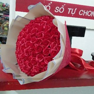 Bó hoa sáp 99 bông