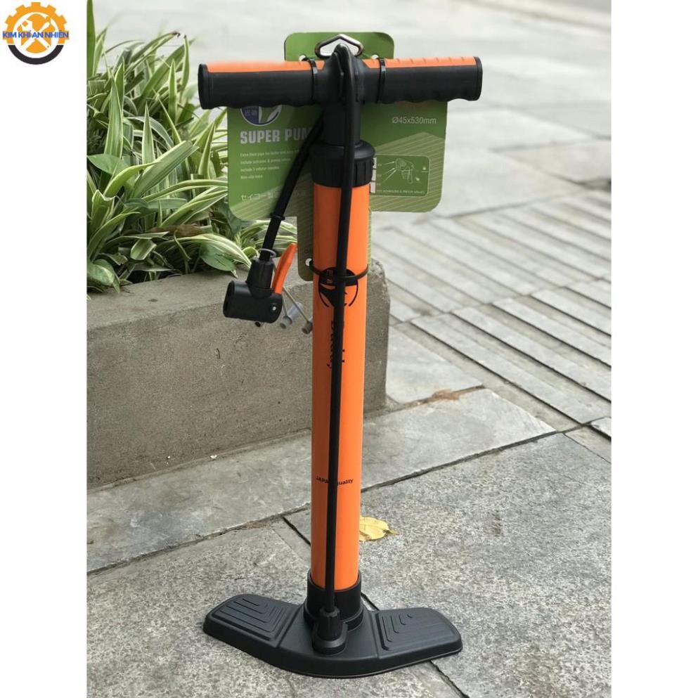 Bơm lốp xe đạp xe máy chính hãng BUDDY BT0001- Nhật Bản
