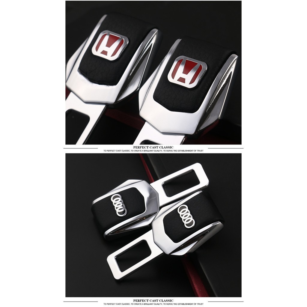 Khóa cài dây đai an toàn có logo xe hơi đẹp mắt tiện dụng