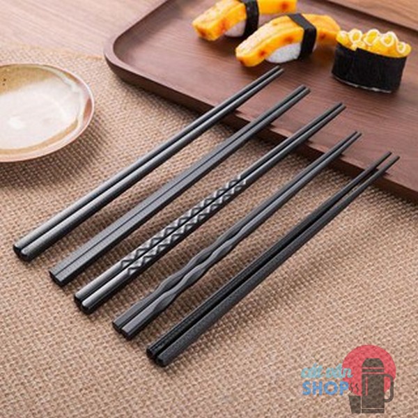 Set 10 đôi đũa Nhật sợi thuỷ tinh Glass Fiber SHIKISAI - Đũa Nhật kháng khuẩn chống nấm mốc chống trơn trượt