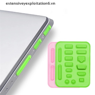 Set 16 Nút Bịt Chống Bụi Cho Cổng USB / VGA E6VN / E6VN Ốp