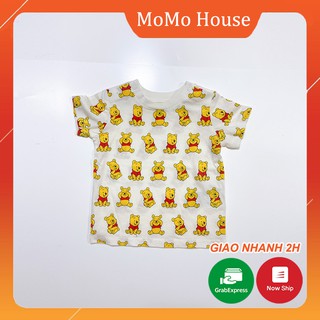 Áo cộc tay cho bé hình gấu pooh
