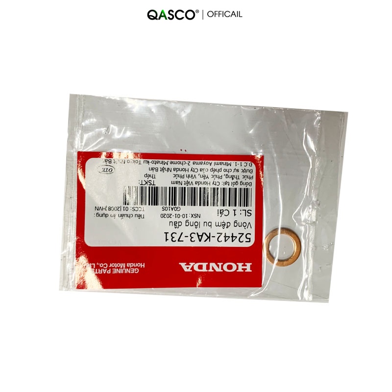 Vòng đệm bu lông dầu HONDA dùng chung nhiều xe