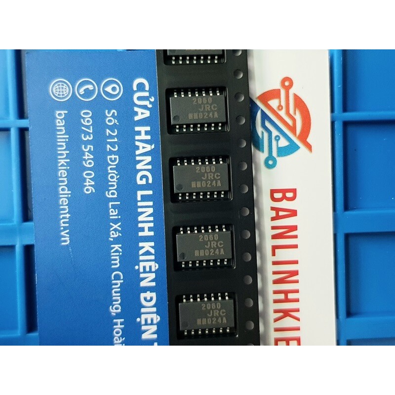 [combo 3 chiếc] NJM2060M JRC2060 2060 SOP-14