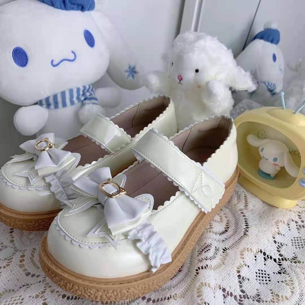 Giày Da Phong Cách Lolita Nhật Bản Thời Trang Mùa Xuân Cho Nữ