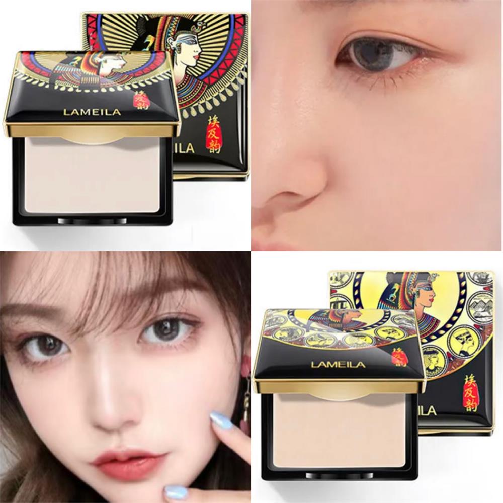 Phấn Phủ Ai Cập Che Khuyết Điểm Kiềm Dầu Chống Nước Chống Mồ Hôi Không Cần Trang Điểm