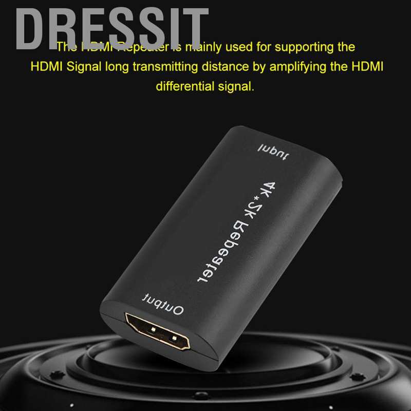 Bộ Khuếch Đại Tín Hiệu Hdmi 40m 4kx2k Hỗ Trợ 3d 1080p 1.65gbps