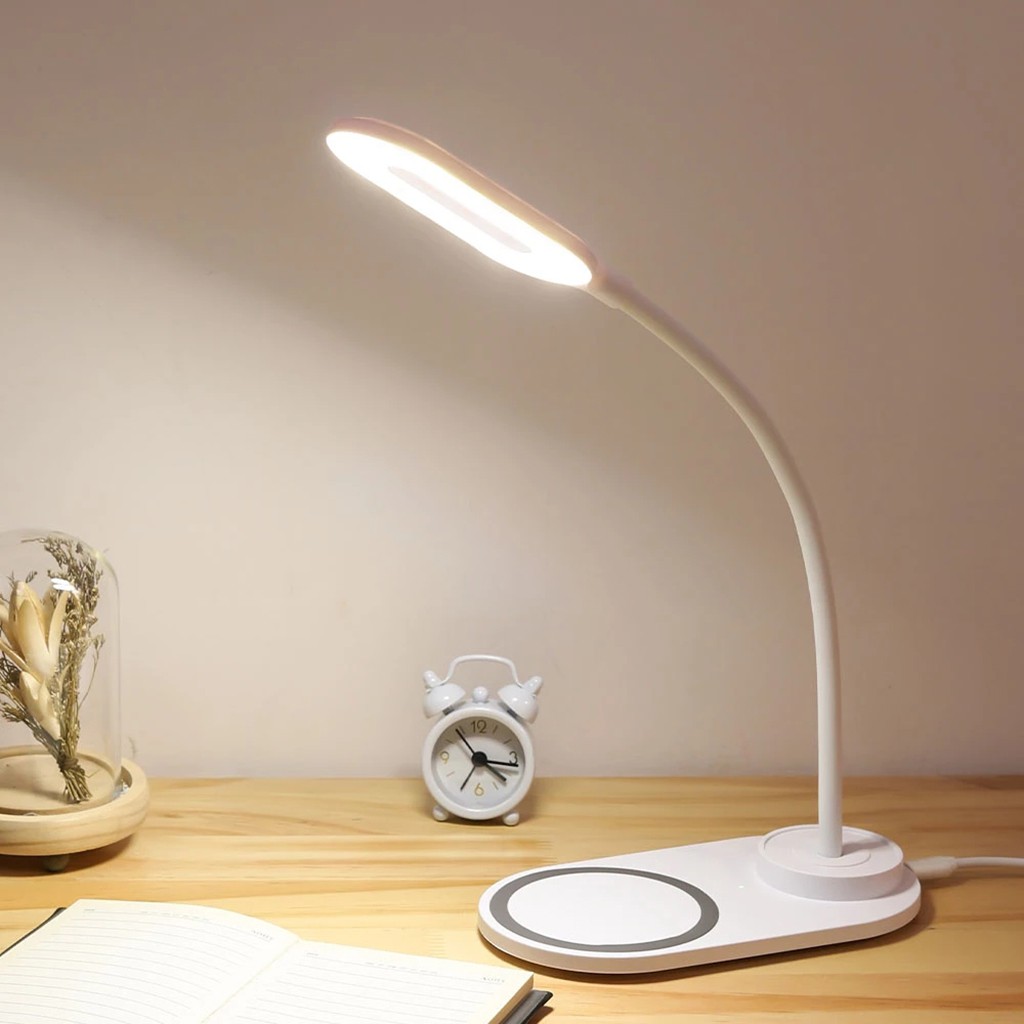 Đèn Led Để Bàn Không Dây Tạo Bọt Công Nghệ Qi 61