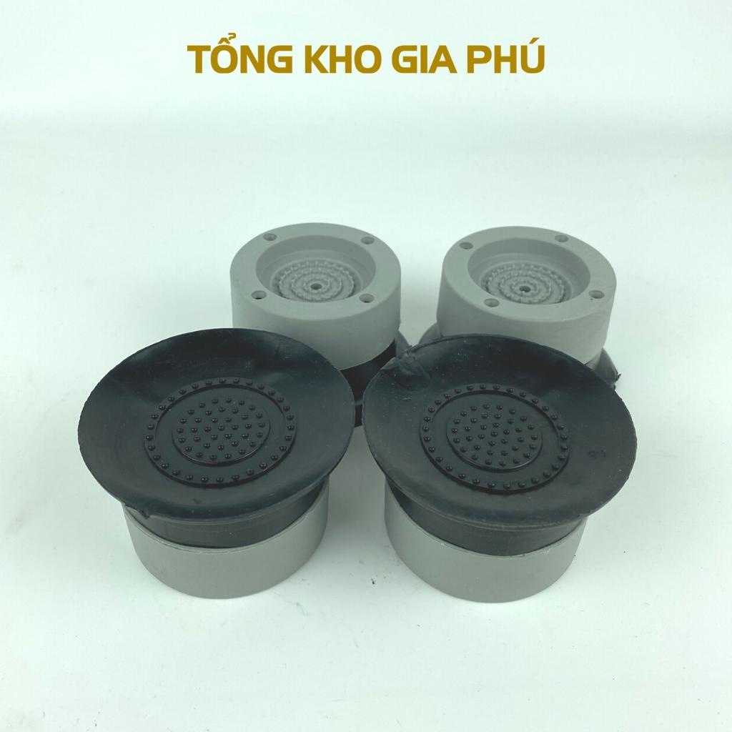 Chân máy giặt chống rung , chống rung máy giặt , chân kê máy giặt bằng cao su hàng mới LOẠI 1