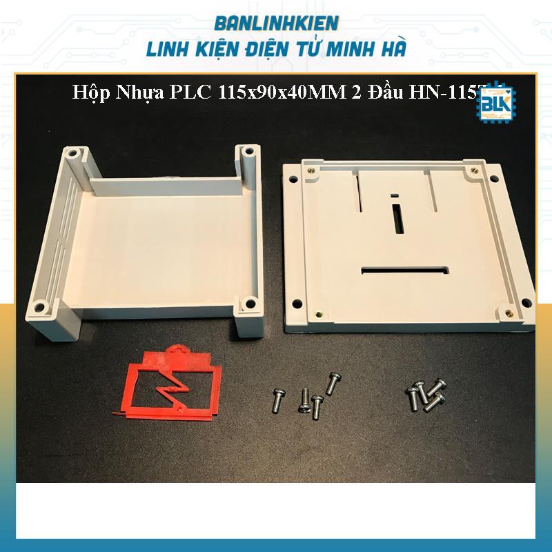 Hộp Nhựa PLC 115x90x40MM 2 Đầu HN-115T-2