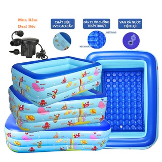 Bể Bơi Phao Cho Bé Tại Nhà [HÀNG LOẠI 1-FREESHIP] Loại Hồ Bơi Phao Tiện Dụng Đẹp, Bể Bơi Trẻ Em Cho Bé Intex Mini
